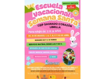 ESCUELA VACACIONAL DE SEMANA SANTA 2026