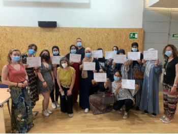 CLAUSURA Y ENTREGA DE DIPLOMAS CURSO ESPAÑOL PARA EXTRANJEROS ORIENTADO A LA BUSQUEDA DE EMPLEO