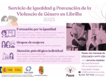 SERVICIO DE IGUALDAD Y PREVENCIÓN DE LA VIOLENCIA DE GÉNERO EN LIBRILLA