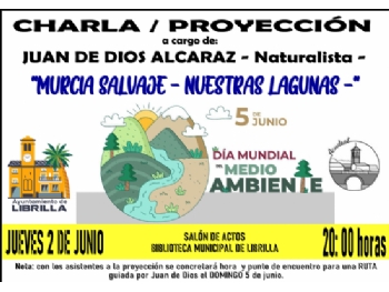 CHARLA / PROYECCIÓN A CARGO DE JUAN DE DIOS ALCARAZ