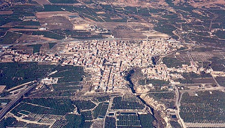 Vista aerea de Librilla